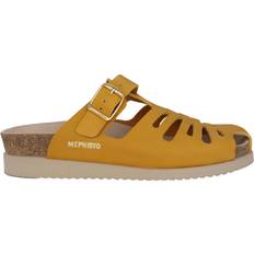 Mephisto Gul Träskosandal För Kvinnor - Gul