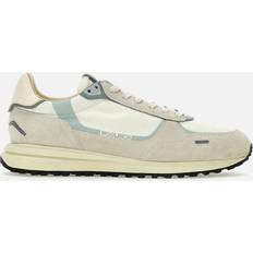 Woolrich Läder Sneakers Snörning Gummisula Logotyp