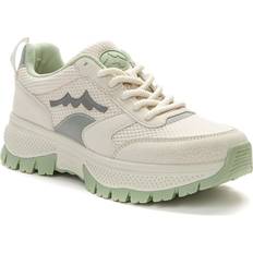 Vita Stängda Sneakers Dam - Vit