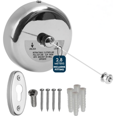 Laundry Mate Retractable Clothes Reel Wall Mounted Outdoor