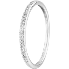 Pure Brilliance Half Eternity Ring - White Gold/Diamonds