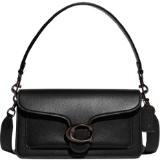 Coach Tabby Shoulder Bag 26 - Polished Pebble Leather/Pewter/Black