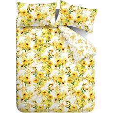 Catherine Lansfield Sunflowers Duvet Cover Yellow (200x200cm)