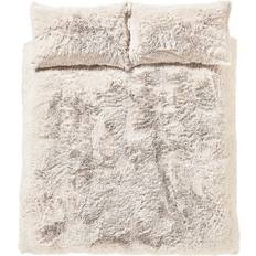 Catherine Lansfield Cuddly Duvet Cover Beige (200x200cm)
