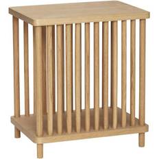 Hübsch Acorn Magazine Holder Natural Newspaper Rack 27x42cm