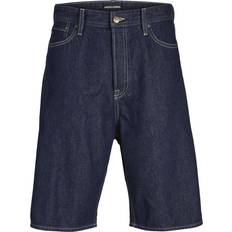 Blå Tøj Jack & Jones Ron Original Shorts Ekstra Baggy Fit Denim Blue Denim