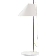 Louis Poulsen Yuh White/Brass Table Lamp 24"