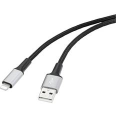 Renkforce USB 2.0 A Hane Apple Lightning Cable 2.00 m 2m