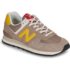 New Balance Unisex 574 Ink Brun Orange Mocka Mesh