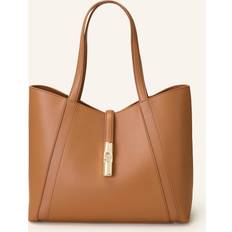 Furla Tote Bag & Shopper tasker Furla Shopper Goccia Leather Tasket - Cognac