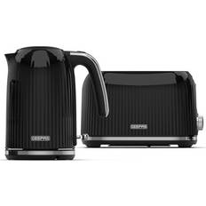 Fluted 2 Slice Bread Toaster 1.7L Kettle Set