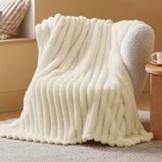 Microfiber Blankets DYZI Faux Rabbit Fur Throw Blanket 180x200 cm Blankets