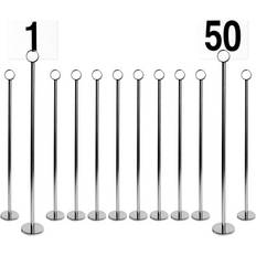 Table Decorations on sale Argon Tableware Table Numbers With 46cm Holders Set