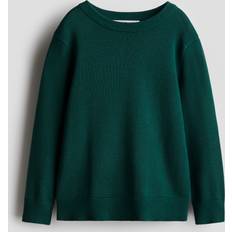 H&M Boys Cotton Jumper - Dark Green