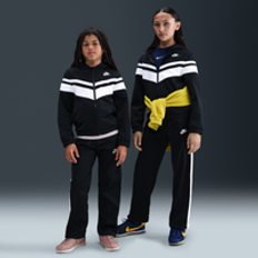Nike Träningsplagg Tracksuits Nike J Nsw Df Tracksuit Mxd Mtrl Träningskläder - Black/White