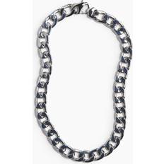 H&M Men Silver Coloured Chunky Necklace