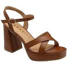 Heeled Sandals Ravel Farran Womens Heeled Sandals - Tan in Light Brown