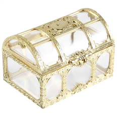 Gold Jewellery Storage Mini Jewelry Box Candy Ring Earrings Necklace Gold