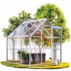 Sunlight Polycarbonate Greenhouse 6 x 6ft