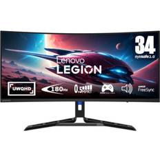 Monitors Lenovo Legion R34w-30 34 Inch Gaming Monitor