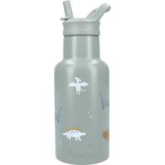 Kidzroom Drinking Bottle Sweet Sips Dino 350ml Vattenflaska 0.35L