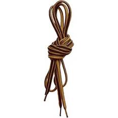 Round Shoe Laces 150cm Yellow Brown