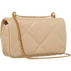 Tory Burch Håndtasker Tory Burch Kira Diamond Quilt Mini Flap Bag - Beige