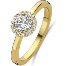 New Bling Damring 18K Guld Ny - 9NB-1538-58