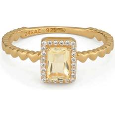 Guld Ringar 24Kae Dame Guld Ring Modell