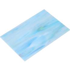 Tiles Uxcell Stained Glass Sheet Mosaic Tile 5.9 Inch x 3.9 Inch Teal
