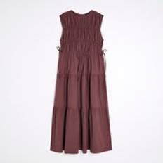 River Island Petite Purple Draw String Tiered Maxi Dress