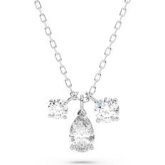 Swarovski Charms & Pendants Swarovski Mesmera Pendant Mixed Cuts White Rose Gold Tone Plated - White