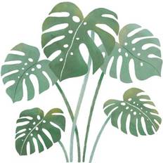 White Self-adhesive Decorations Lilipinso Monstera Leaf Stickers Yatsuni Green Window Film