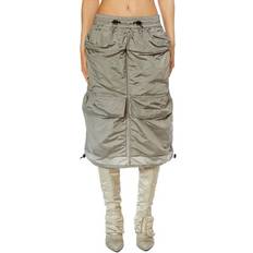 Diesel Skirts Diesel O-Windy Cargo Midi Skirt - Grey