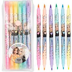 Top Model Hobbymaterial Top Model Pastelltuschpennor 6-pack