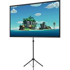 Projector Screens Excelimage 100 Inch Outdoor Projector Screen 16 9