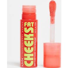 Makeup NYX Fat Cheeks Juicy Liquid Blush Peach Plunge Orange