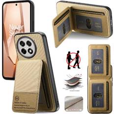 Oneplus 13r GANGXUN Yellow Leather Case for OnePlus 13r