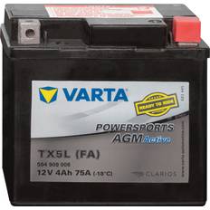 Varta Batterier - Blysyra Batterier & Laddbart Varta AGM MC Batteri 12V 4Ah 75CCA