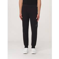 C.P. Company Trousers & Shorts C.P. Company Diagonal Raised Fleece Lens Sweatpants - Black