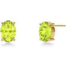 Edblad Kristall Örhängen Edblad Misty Studs Green Gold