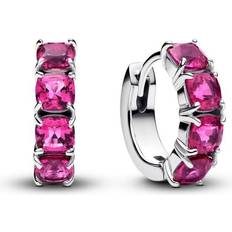 Pandora 14k Örhängen Pandora Rosa Hoops