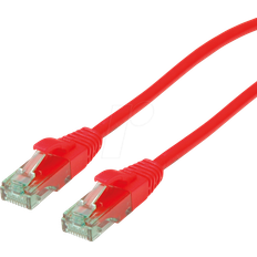 Kabler Roline RJ45 Netværkkabel Tilslutningskabel CAT 6A U UTP 1 m