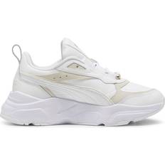 Puma Cassia Lux Sneakers Unisex - White/Alpine Snow/Gold