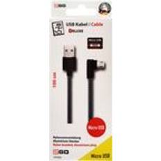 Kabler 2GO 797005 USB B Micro-USB B Sort