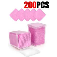 Nail Polish Removers on sale Shein Lint Free Nail Polish Remover Pads Eyelash Extension - Acetone