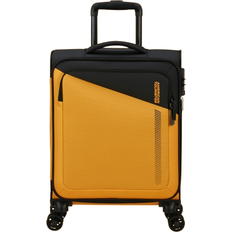 Kabinväska gul American Tourister Daring Dash 55cm - Black/Yellow
