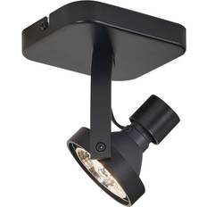 QAZQA Tak Spotlights QAZQA Design Takspotlight Svart GU10 70mm Spotlight