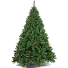 Dettagli Interni Amicasa Pigne Tarvis Green Christmas Tree 210cm