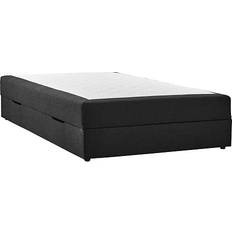 Kontinentalsenge sort 120x200 Nordisk Fjer B90 Black Kontinentalseng 120x200cm